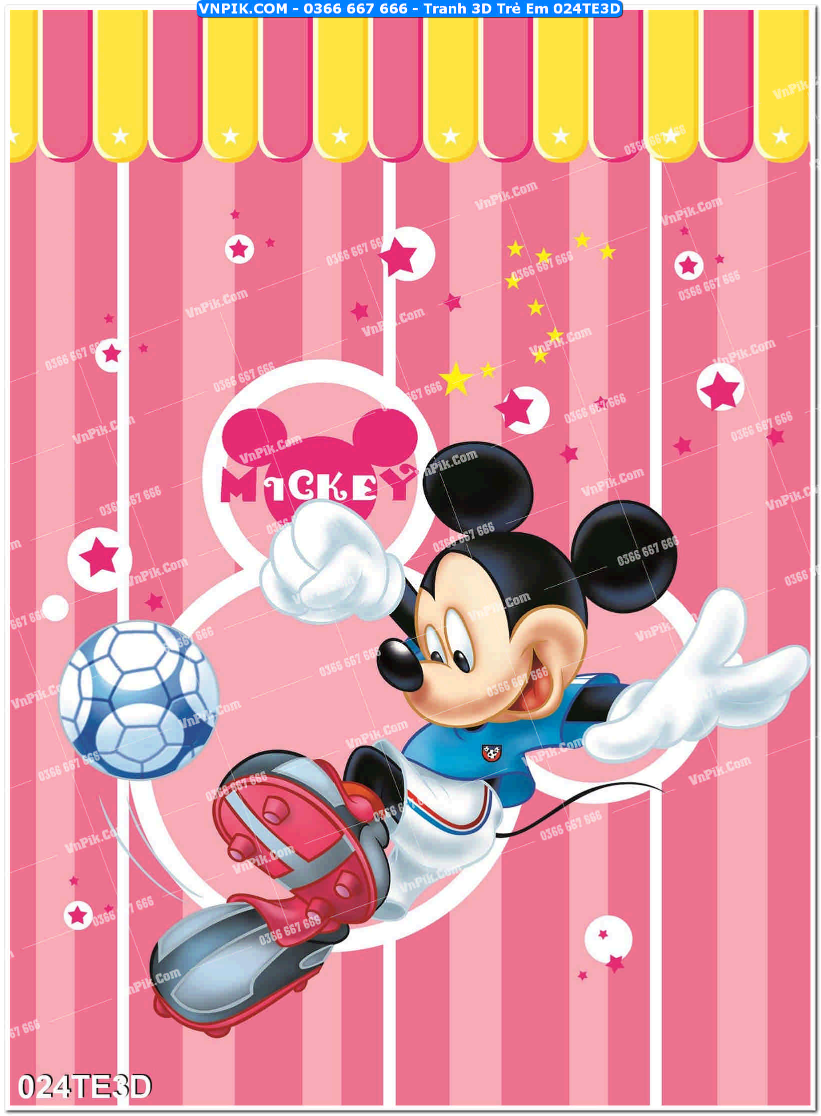 Tranh 3D Trẻ Em 024TE3D