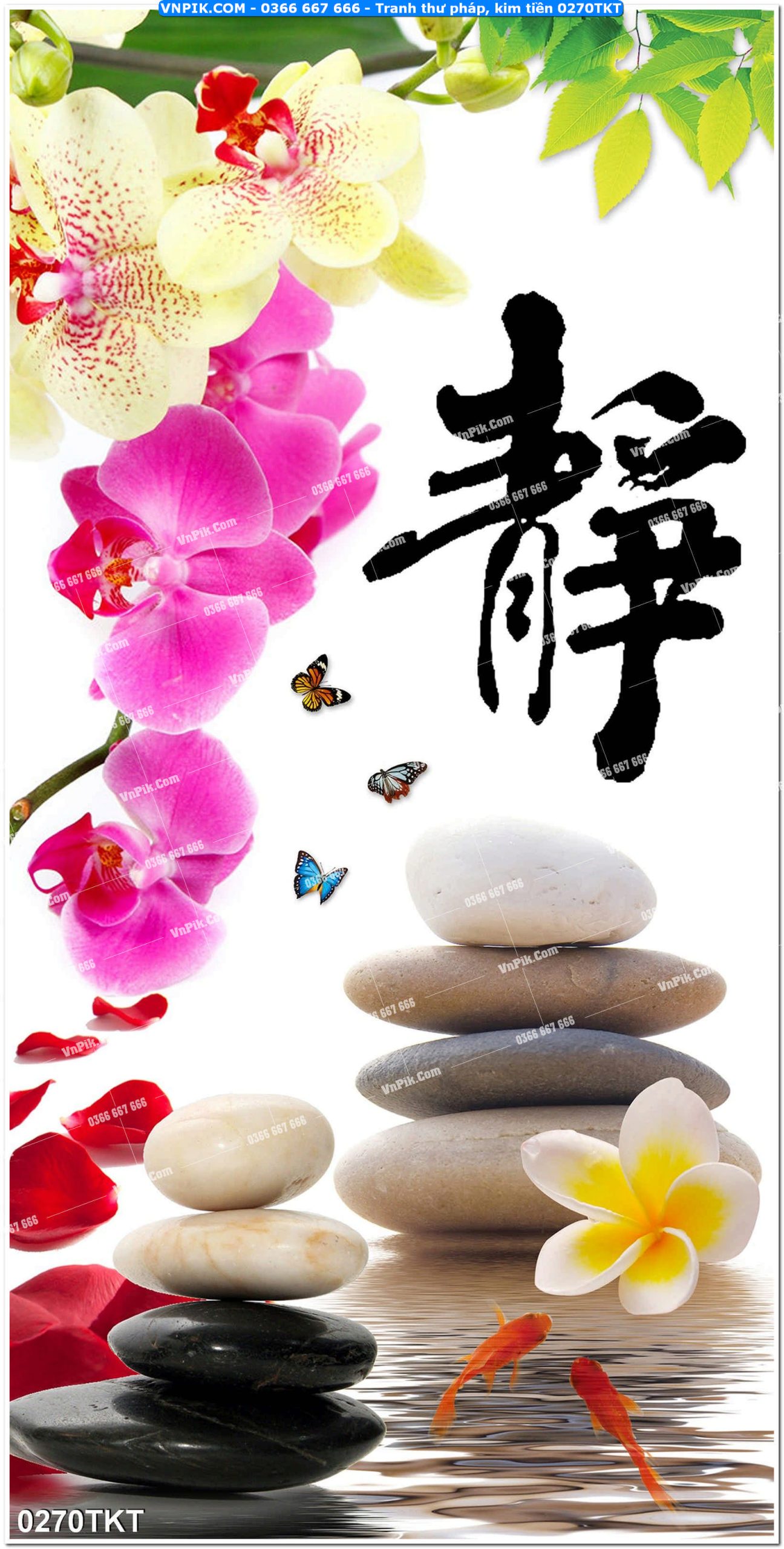 Tranh Thư Pháp – Kim Tiền 0270TKT