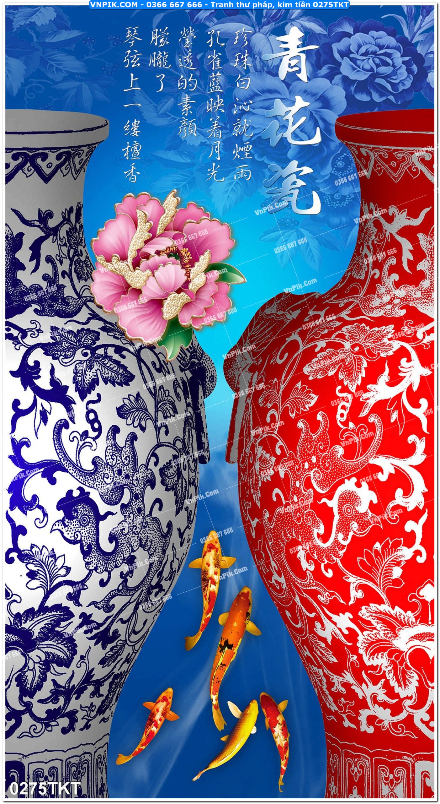 Tranh Thư Pháp – Kim Tiền 0275TKT