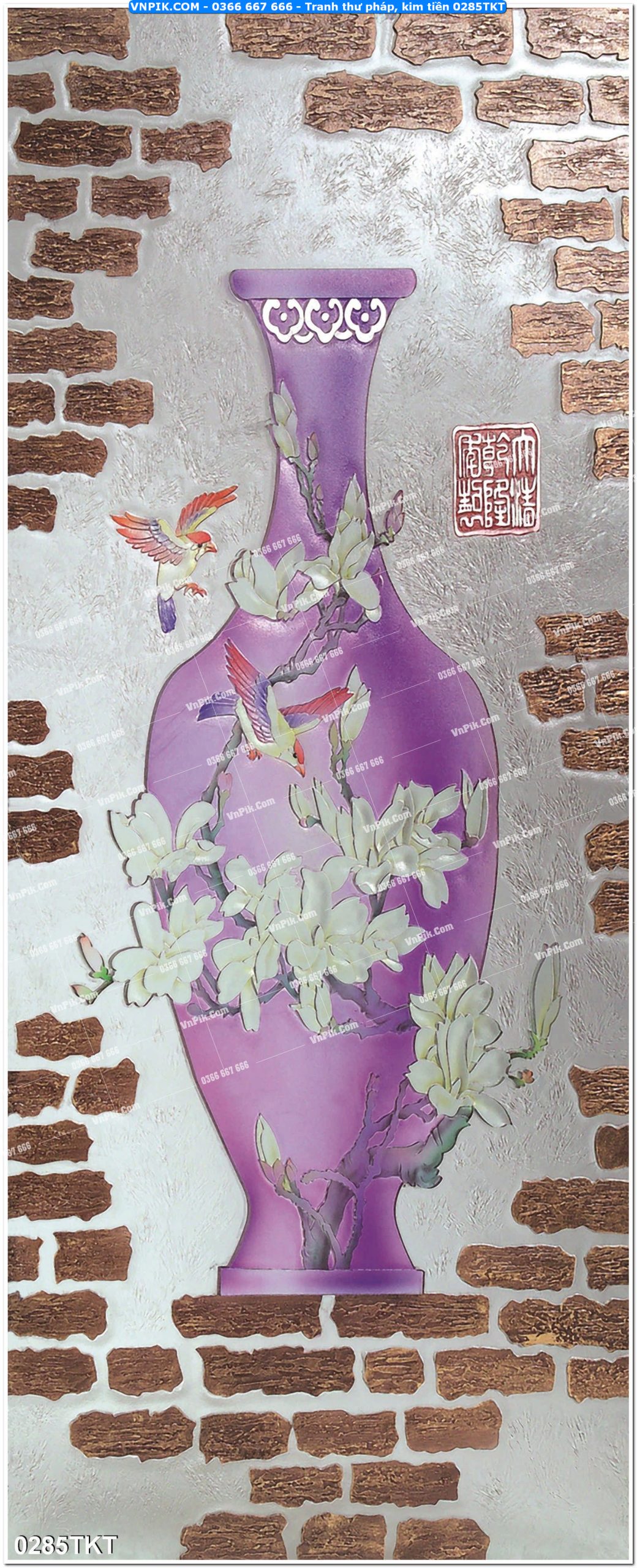 Tranh Thư Pháp – Kim Tiền 0285TKT