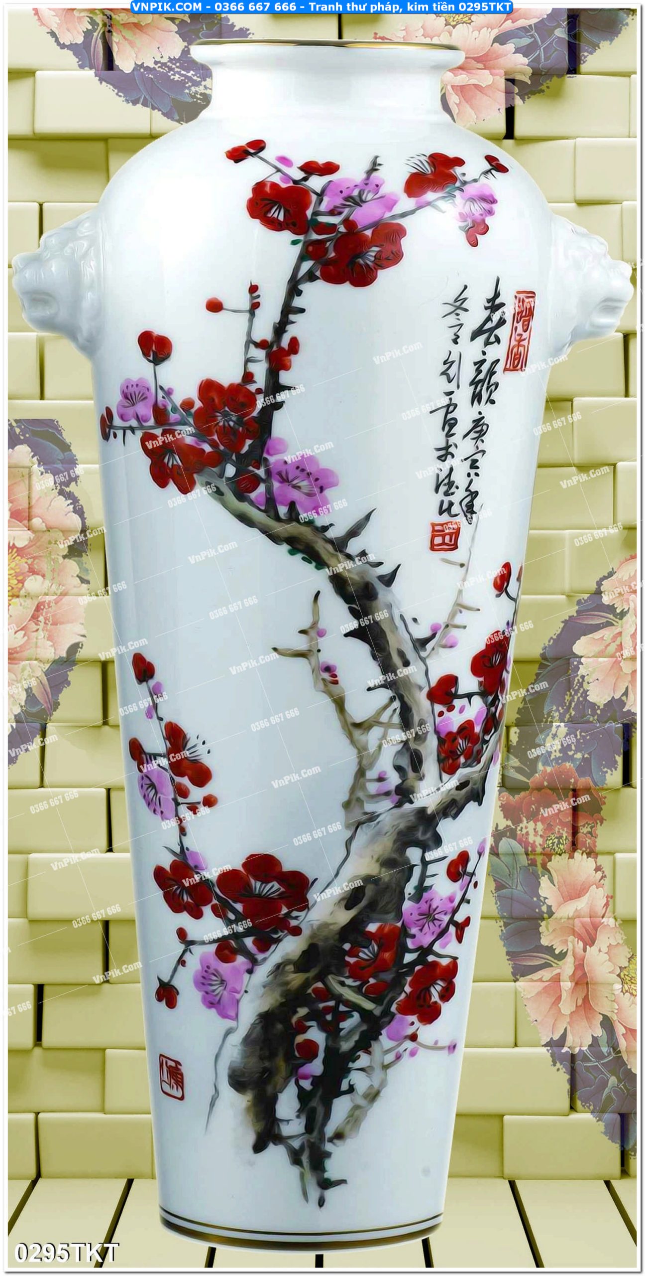 Tranh Thư Pháp – Kim Tiền 0295TKT