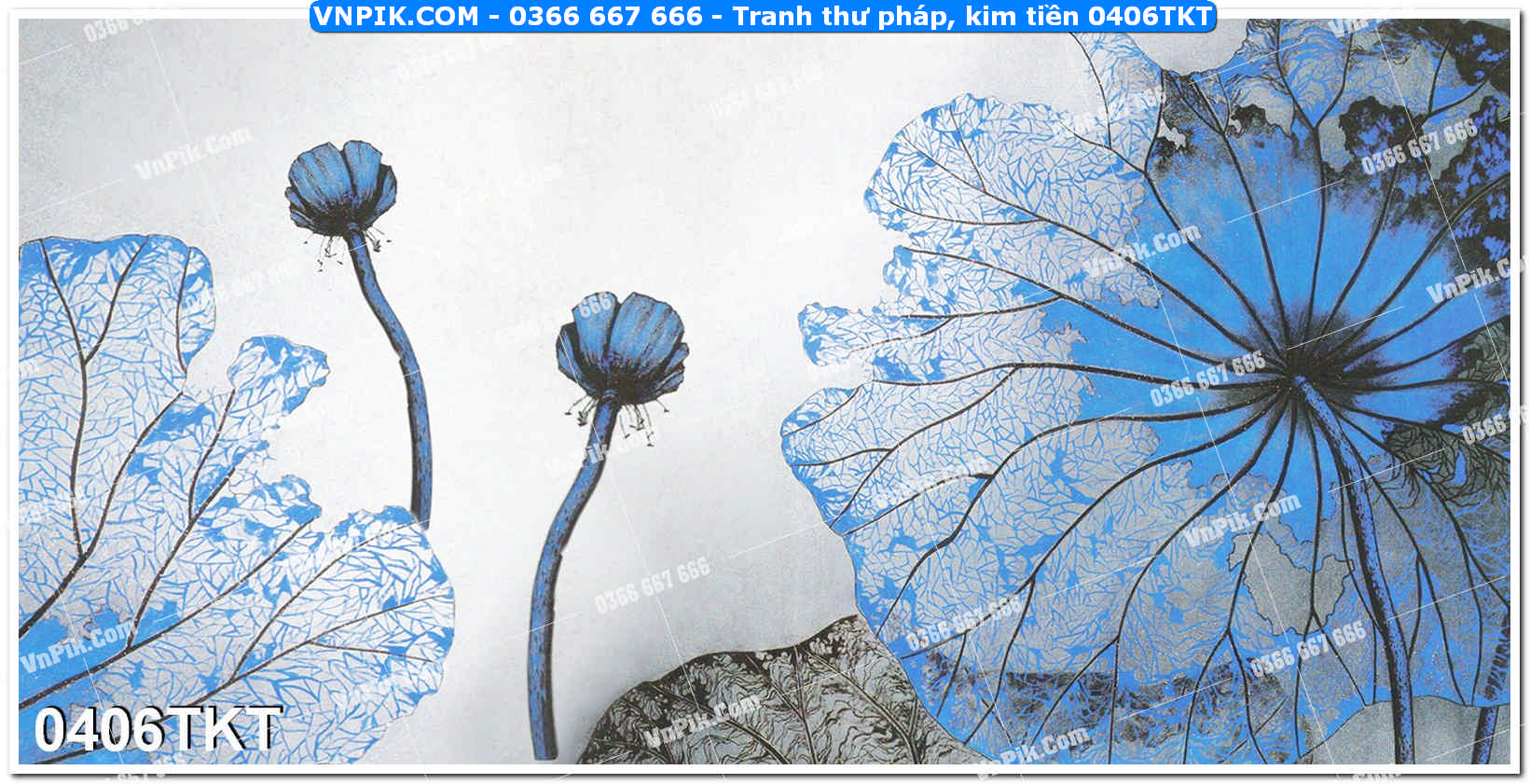 Tranh Thư Pháp – Kim Tiền 0406TKT