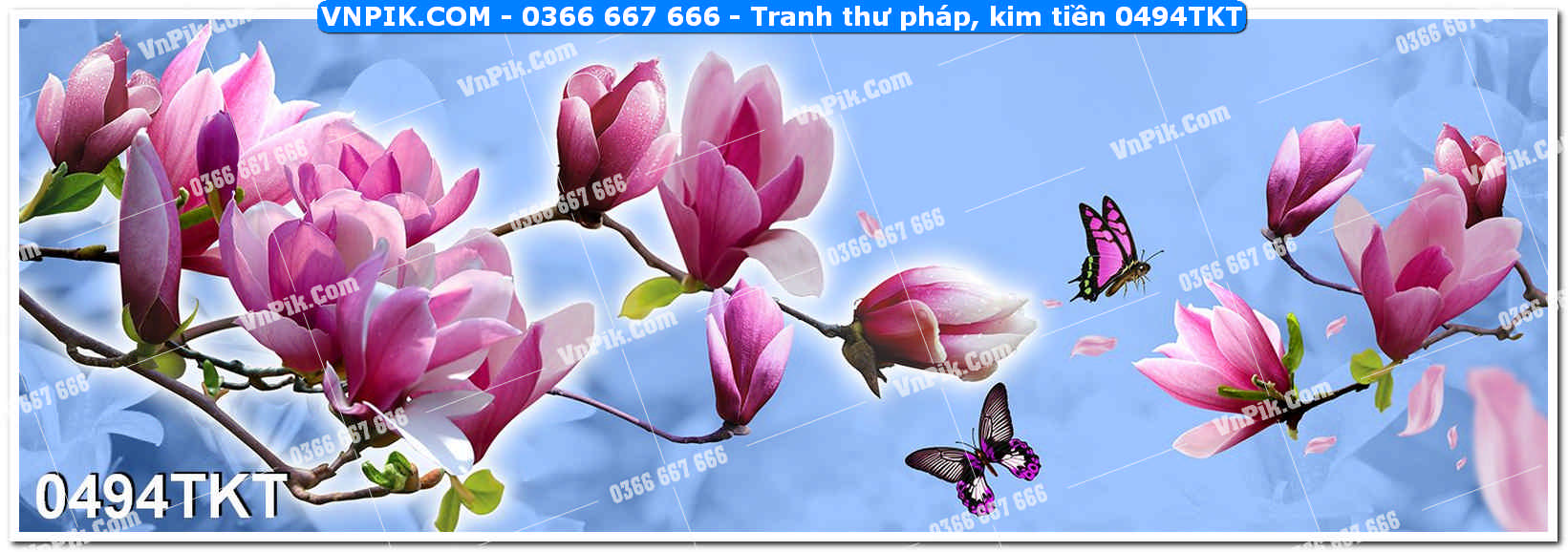 Tranh Thư Pháp – Kim Tiền 0494TKT