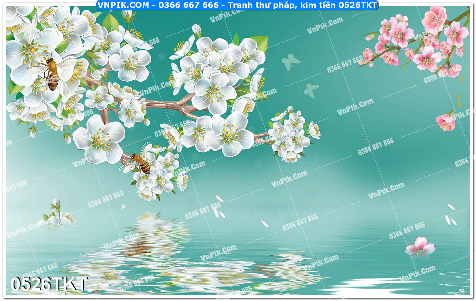 Tranh Thư Pháp – Kim Tiền 0526TKT