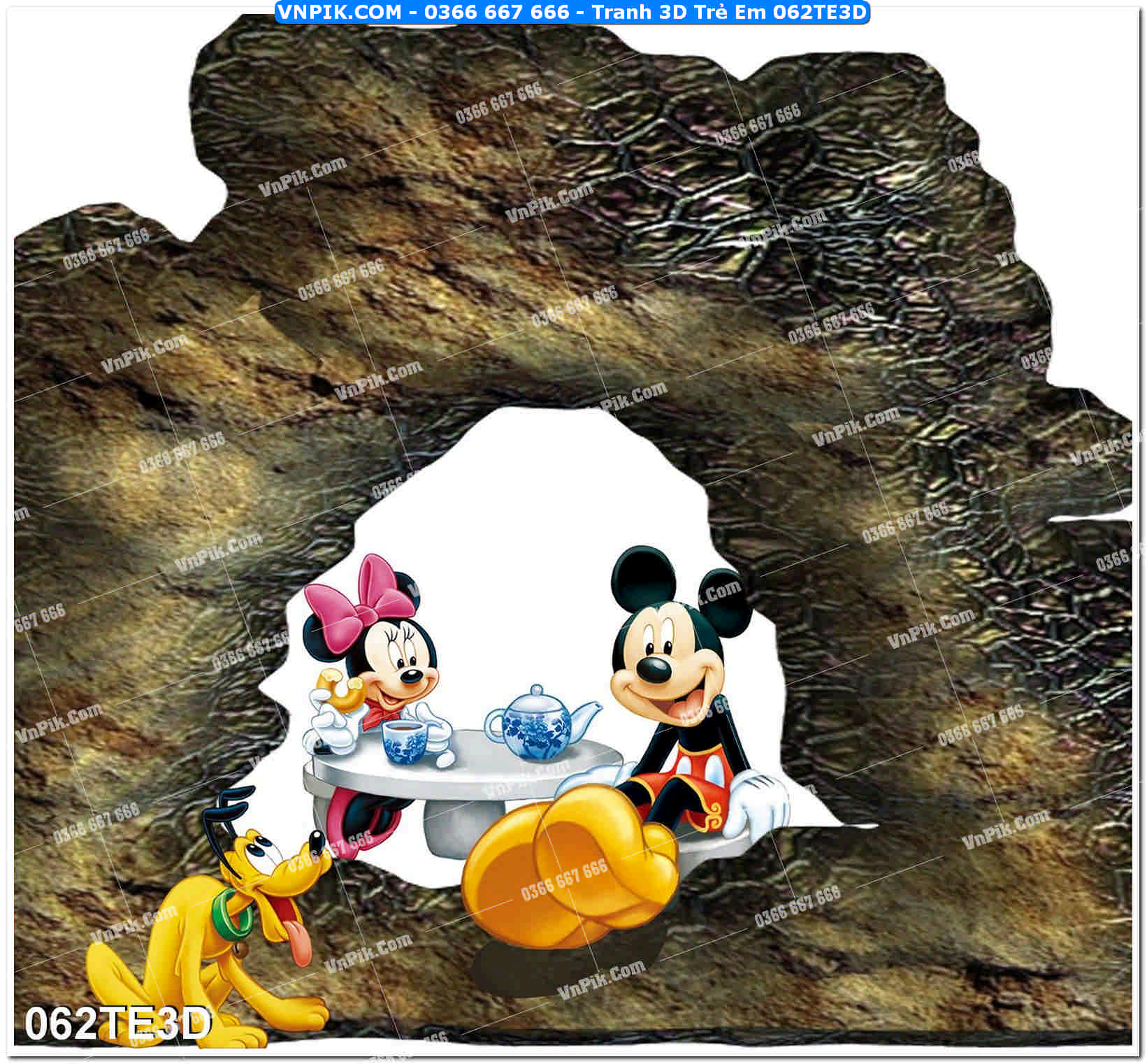 Tranh 3D Trẻ Em 062TE3D