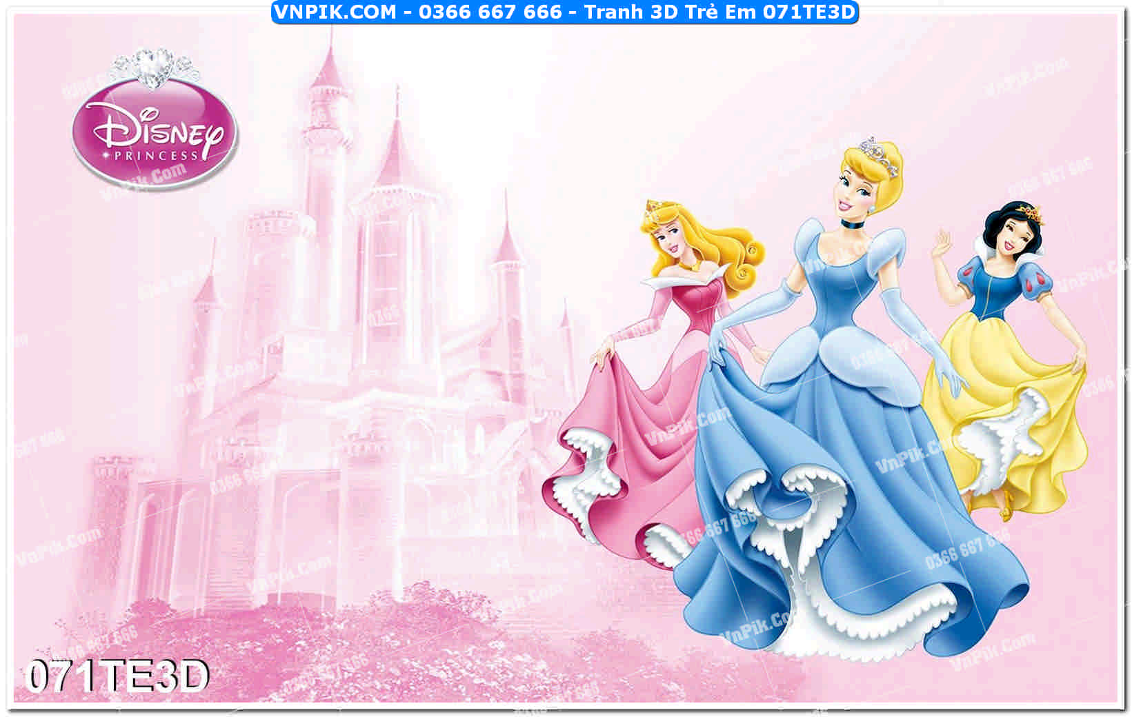 Tranh 3D Trẻ Em 071TE3D