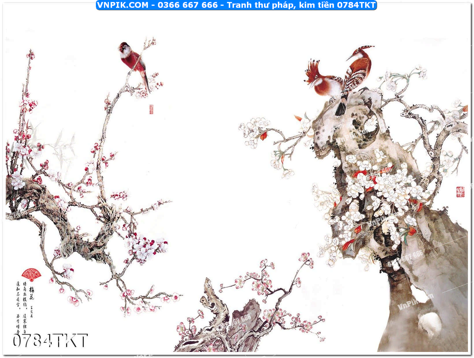 Tranh Thư Pháp – Kim Tiền 0784TKT