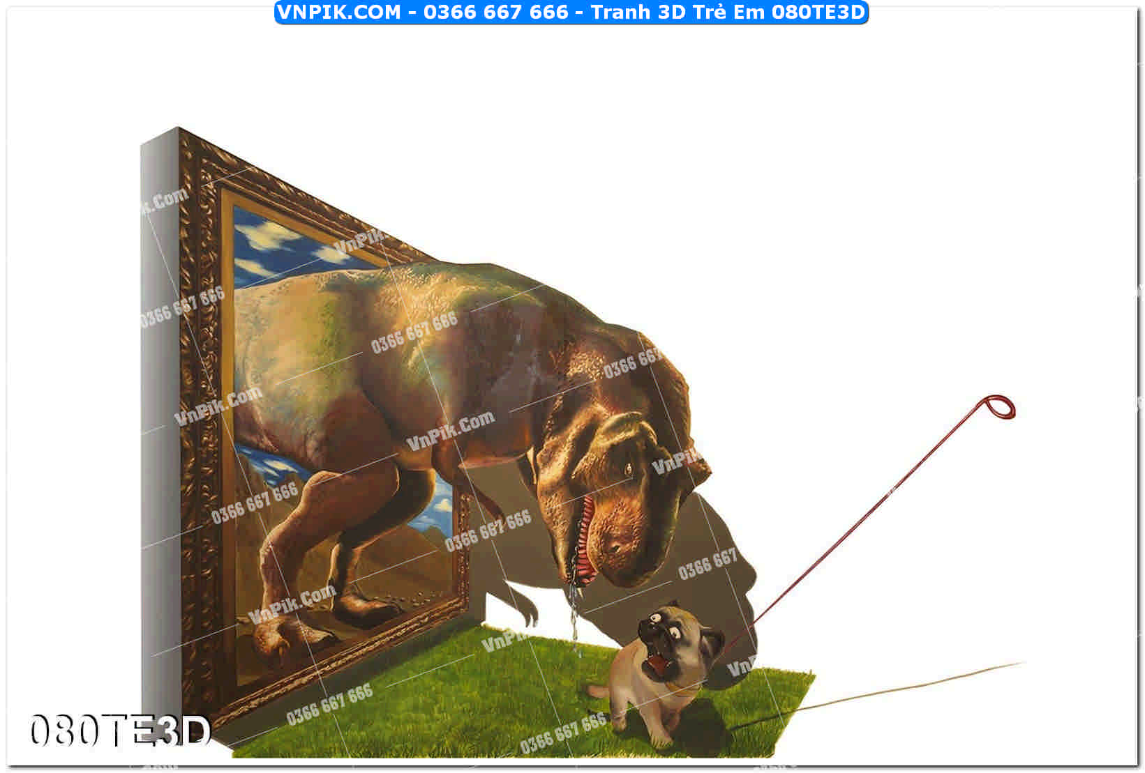 Tranh 3D Trẻ Em 080TE3D