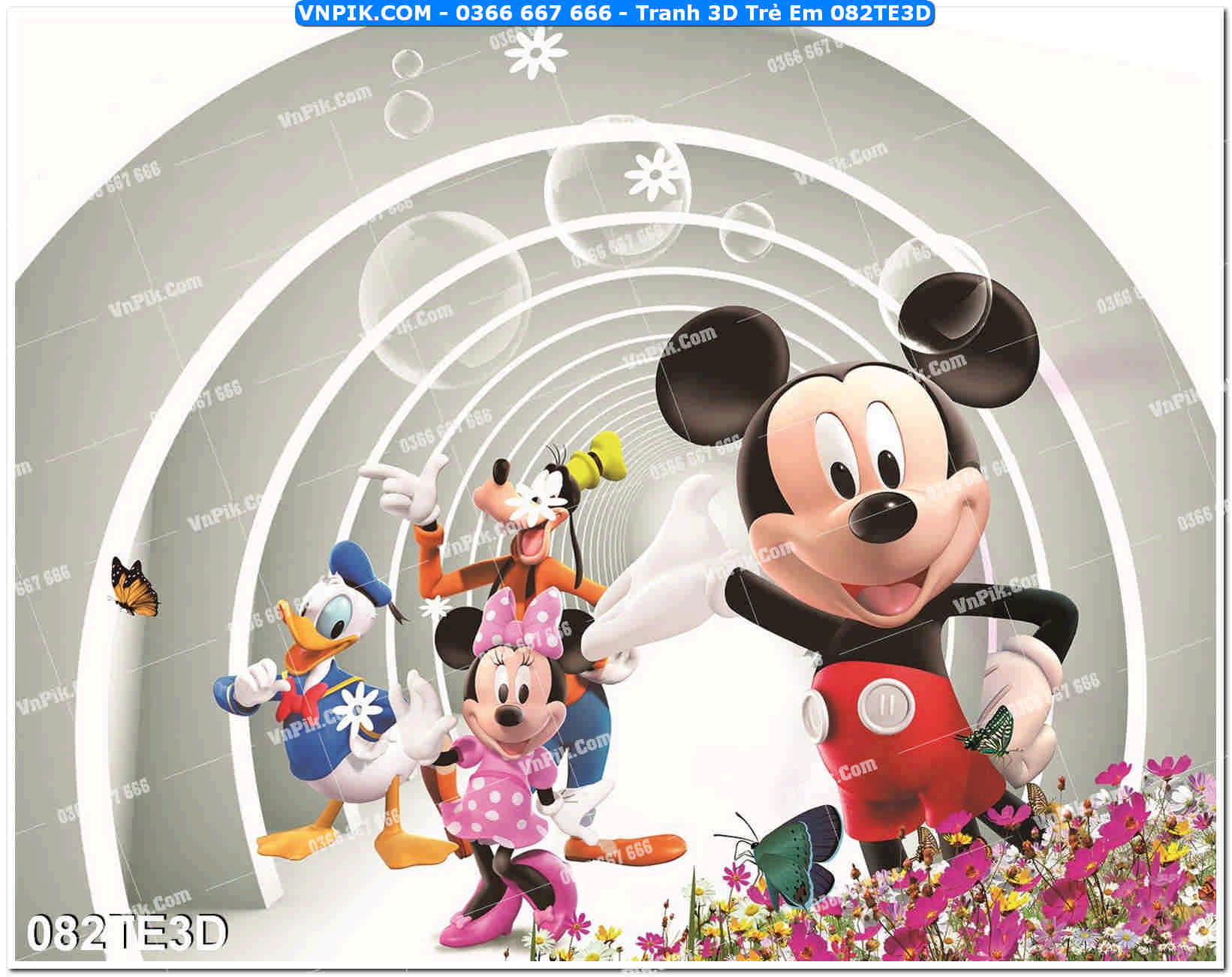 Tranh 3D Trẻ Em 082TE3D