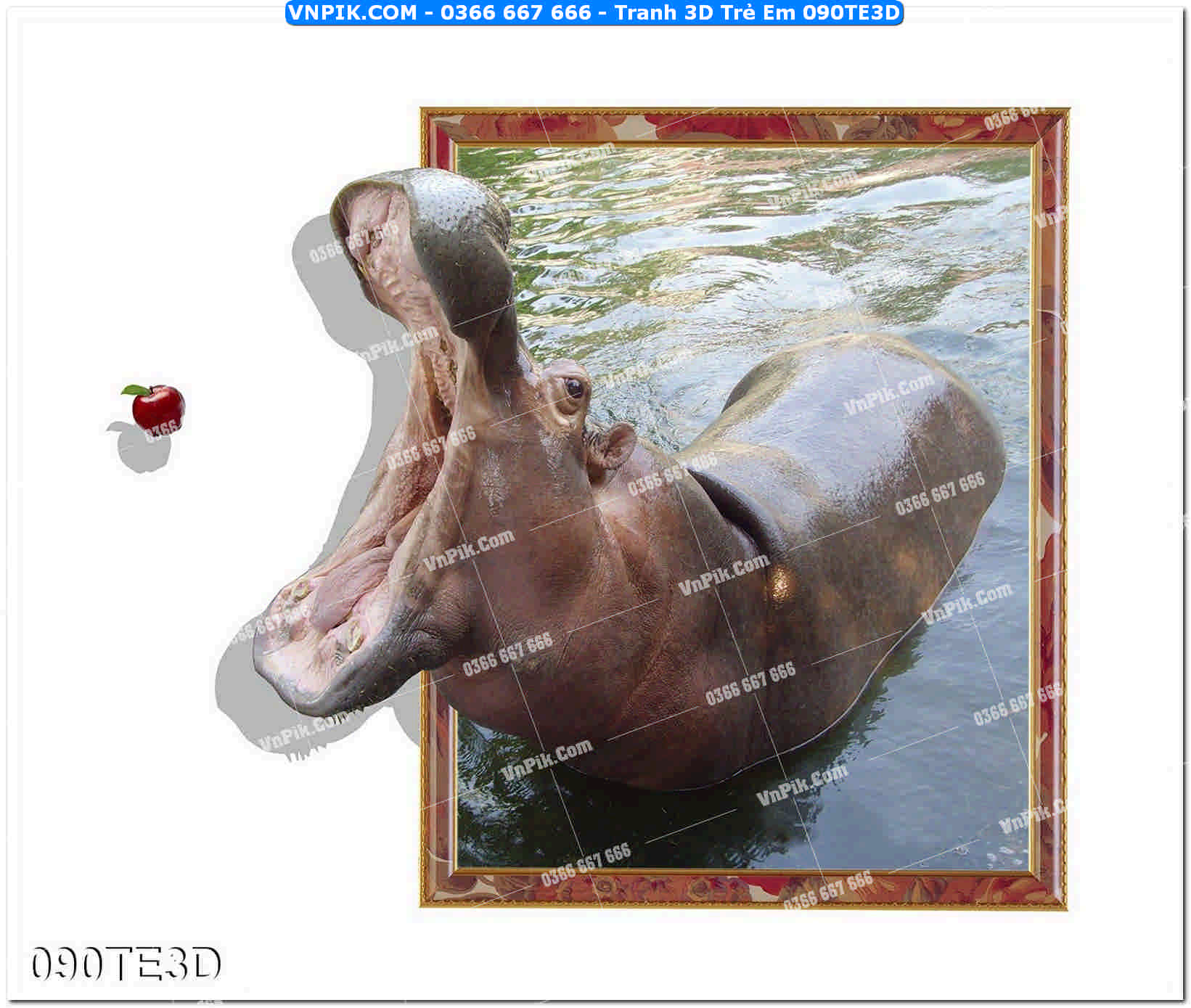 Tranh 3D Trẻ Em 090TE3D