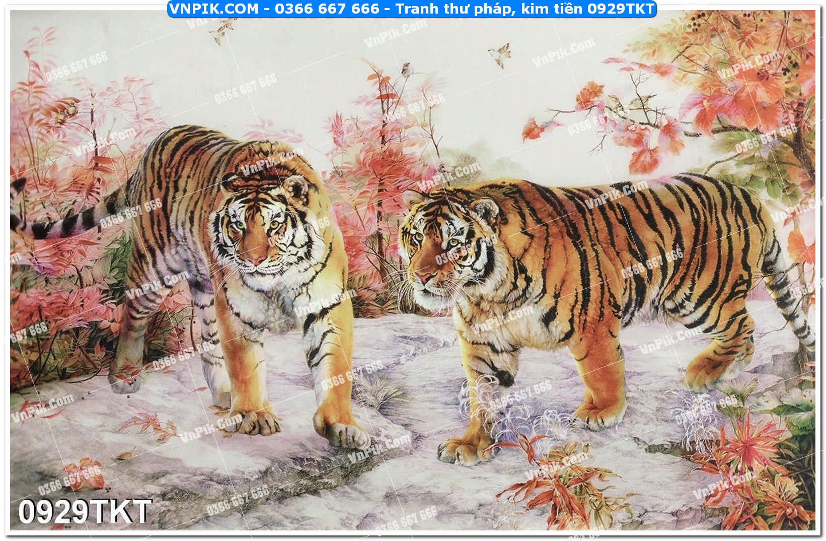 Tranh Thư Pháp – Kim Tiền 0929TKT