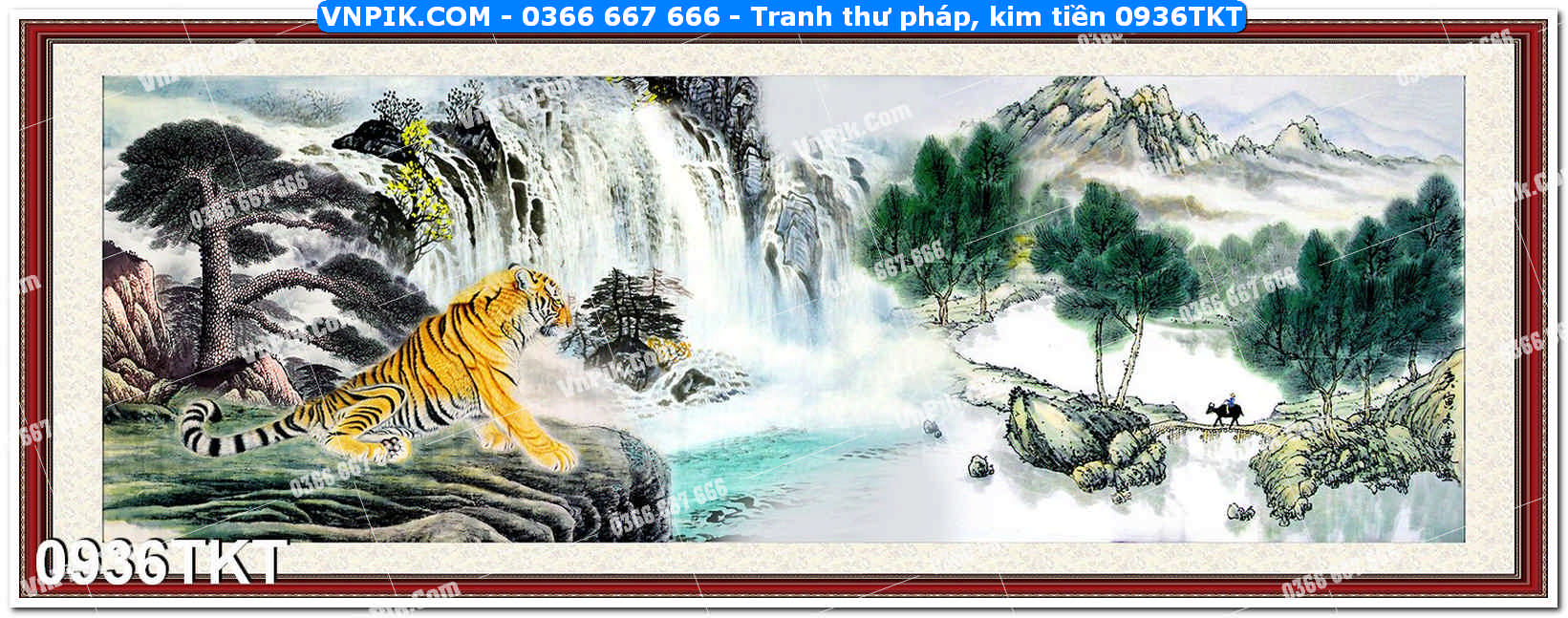 Tranh Thư Pháp – Kim Tiền 0936TKT