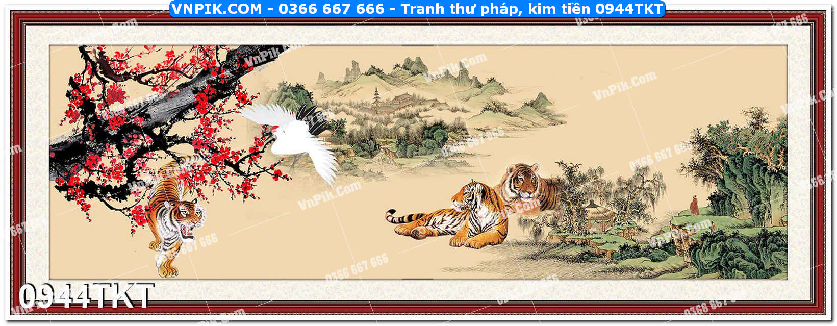 Tranh Thư Pháp – Kim Tiền 0944TKT