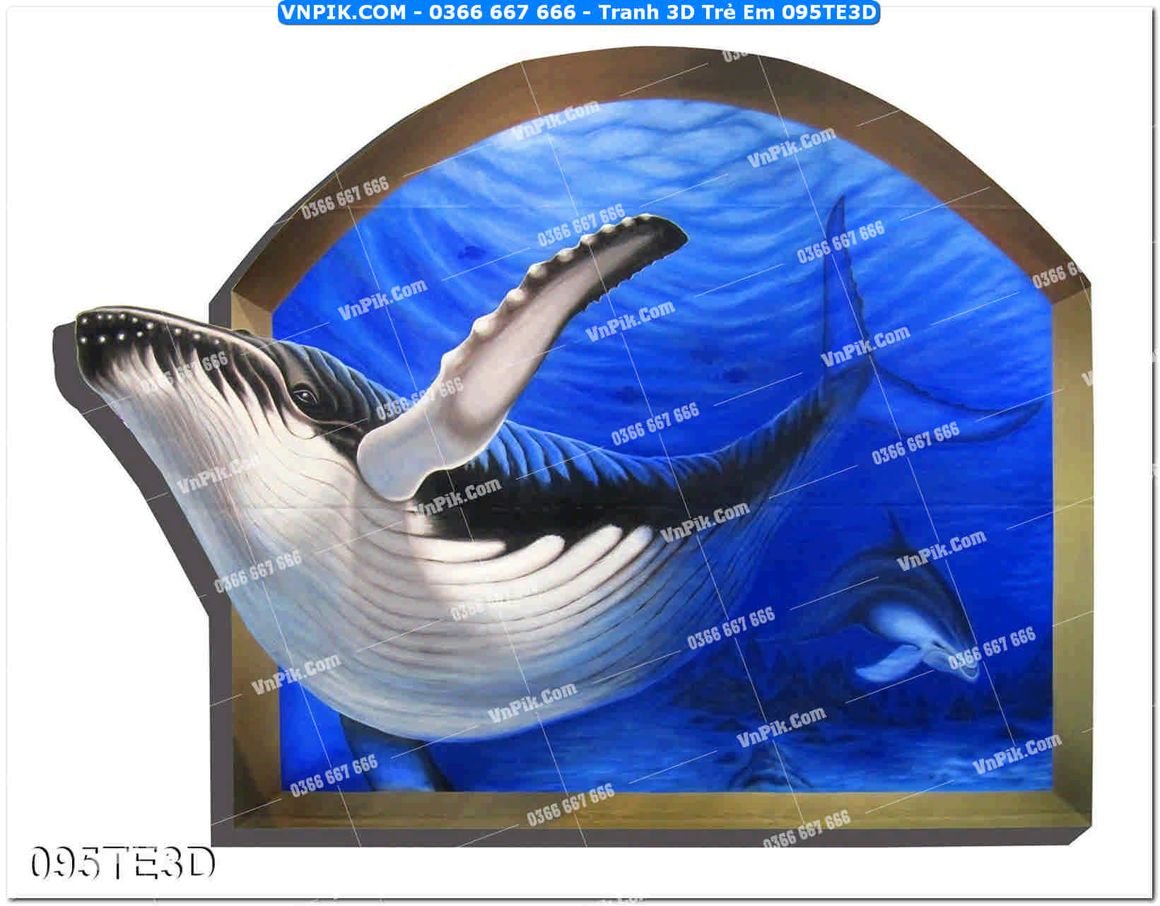 Tranh 3D Trẻ Em 095TE3D