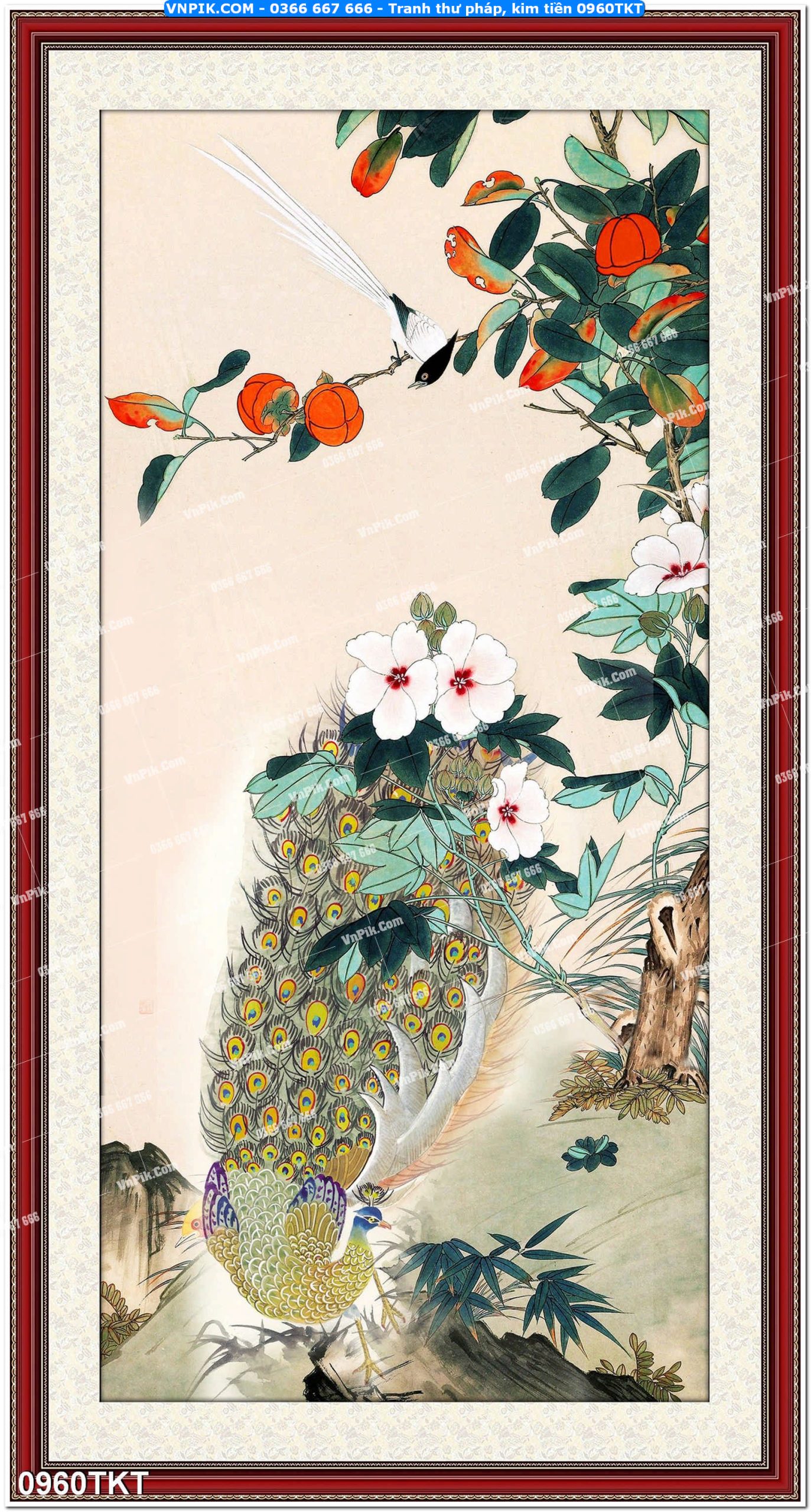 Tranh Thư Pháp – Kim Tiền 0960TKT