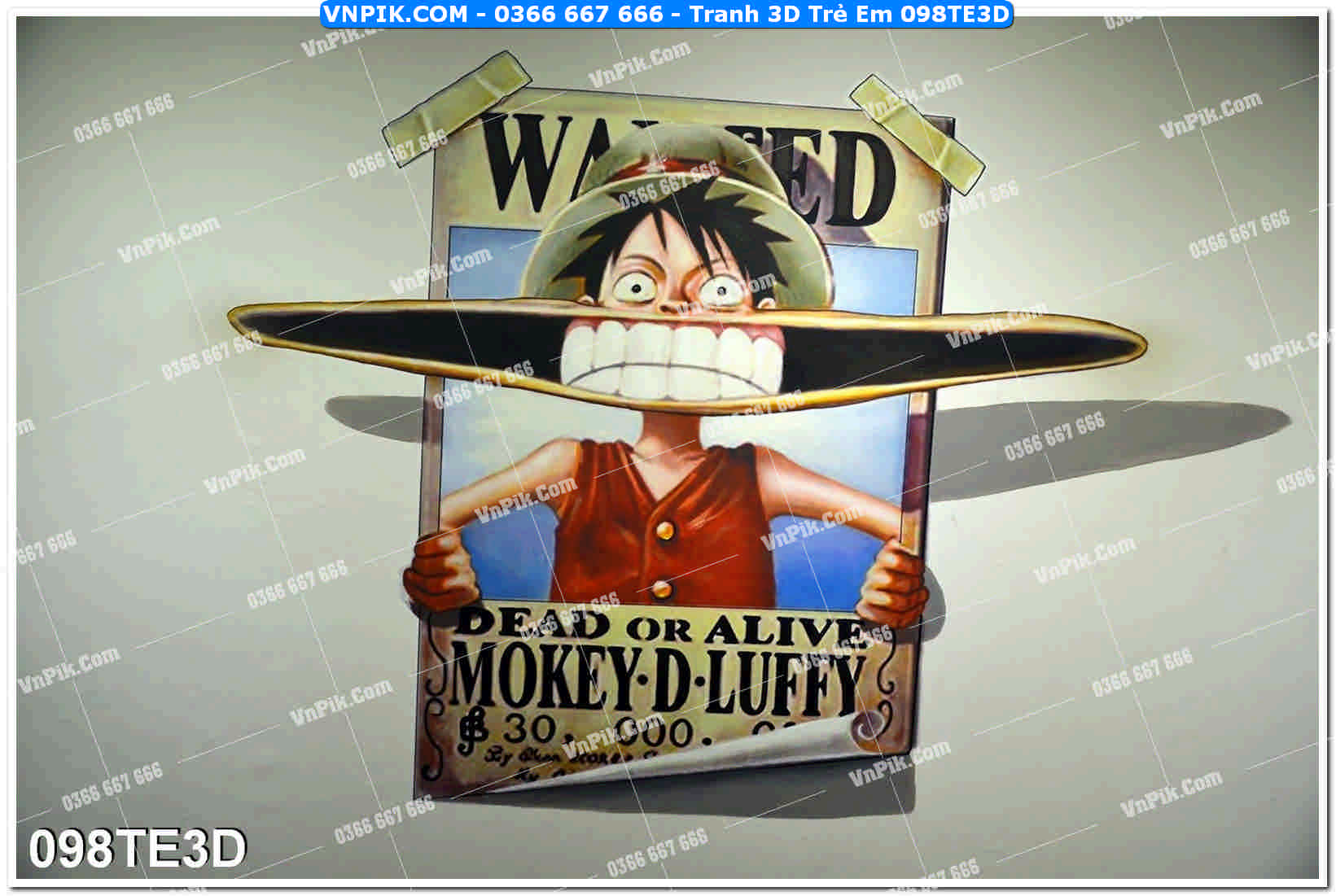 Tranh 3D Trẻ Em 098TE3D