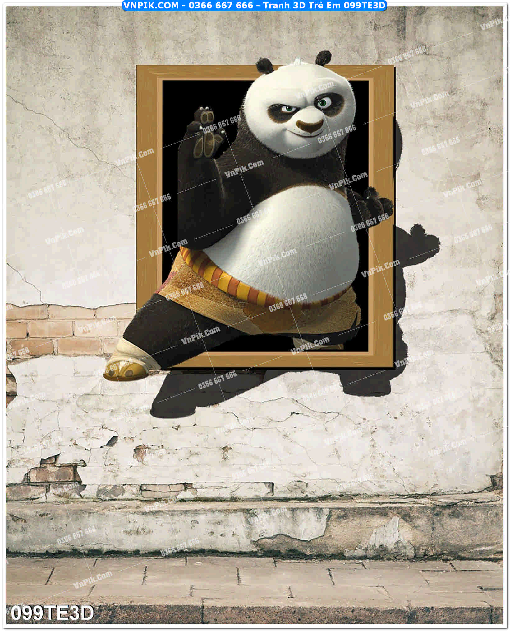 Tranh 3D Trẻ Em 099TE3D