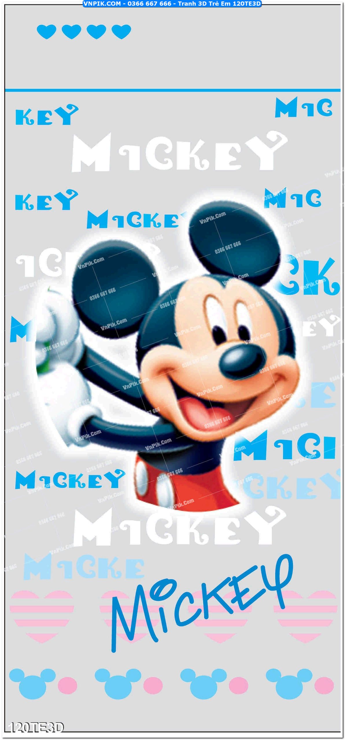 Tranh 3D Trẻ Em 120TE3D