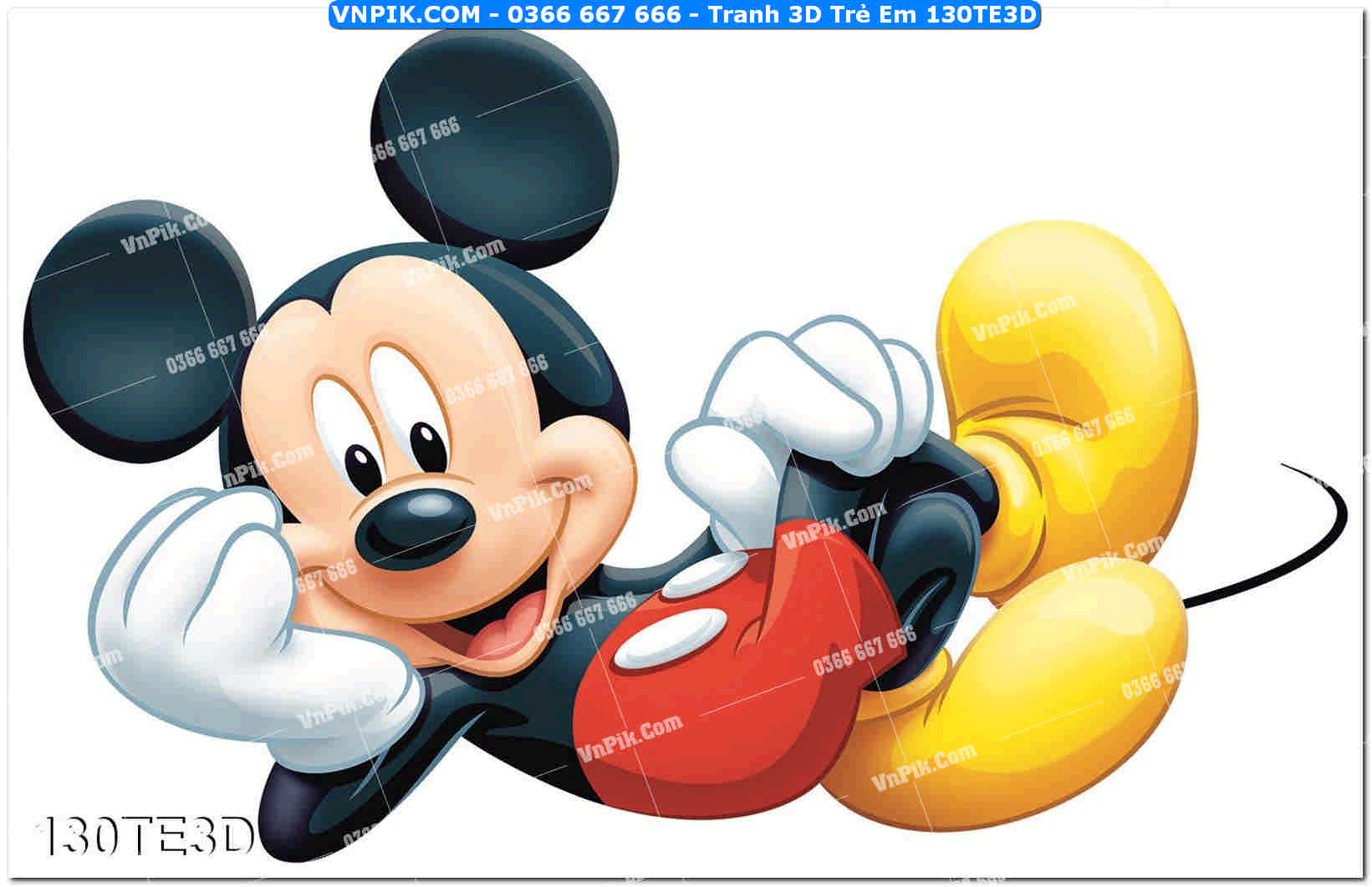 Tranh 3D Trẻ Em 130TE3D