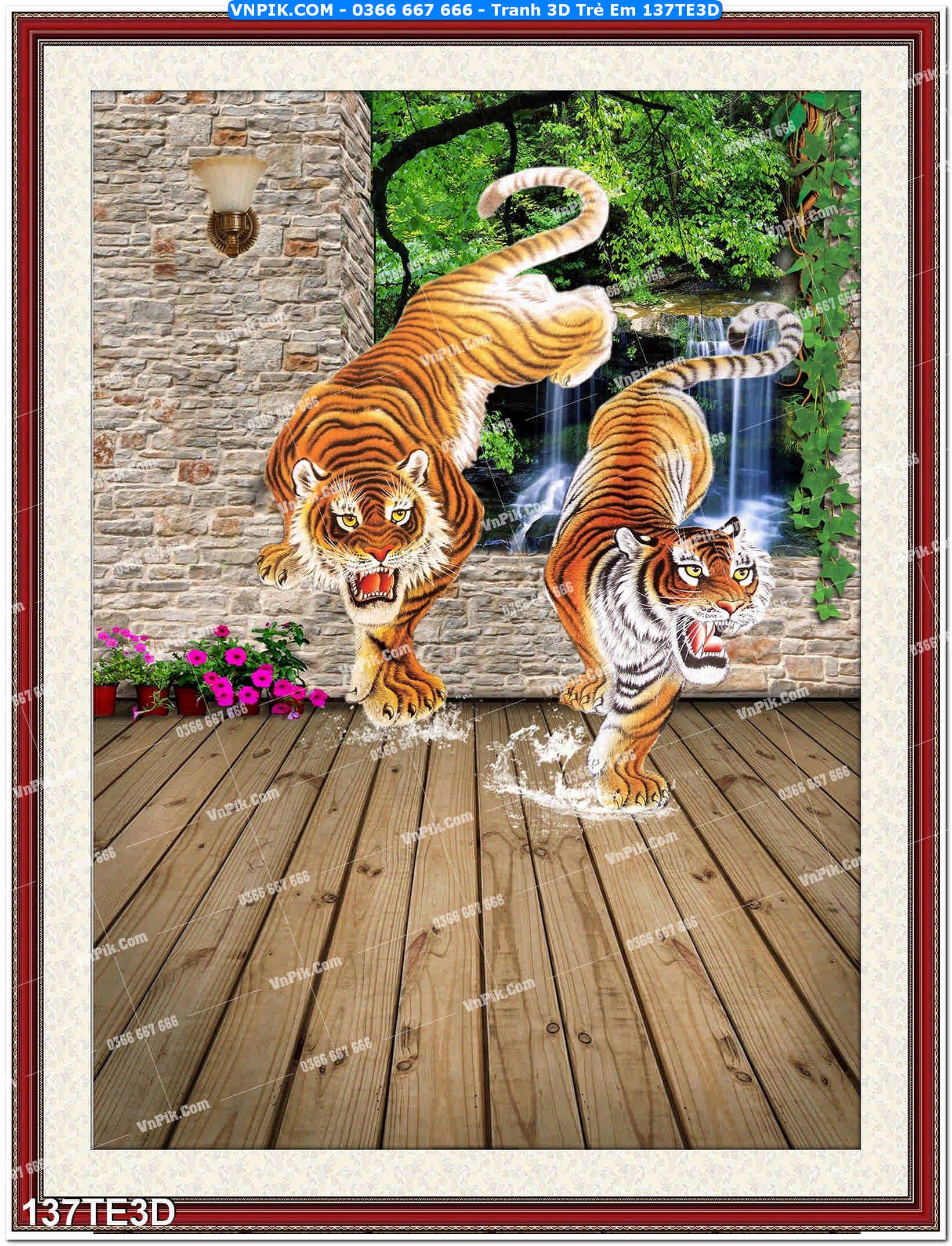 Tranh 3D Trẻ Em 137TE3D