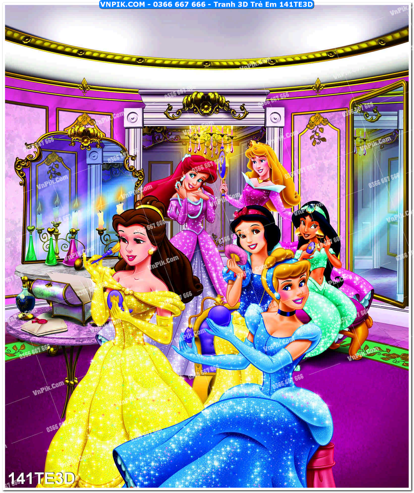 Tranh 3D Trẻ Em 141TE3D