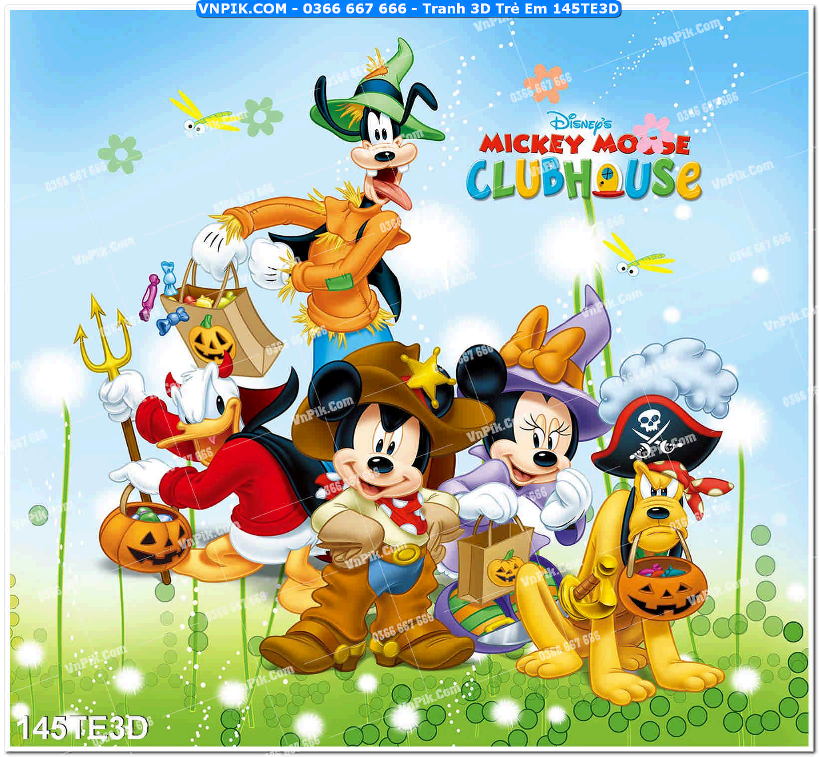 Tranh 3D Trẻ Em 145TE3D