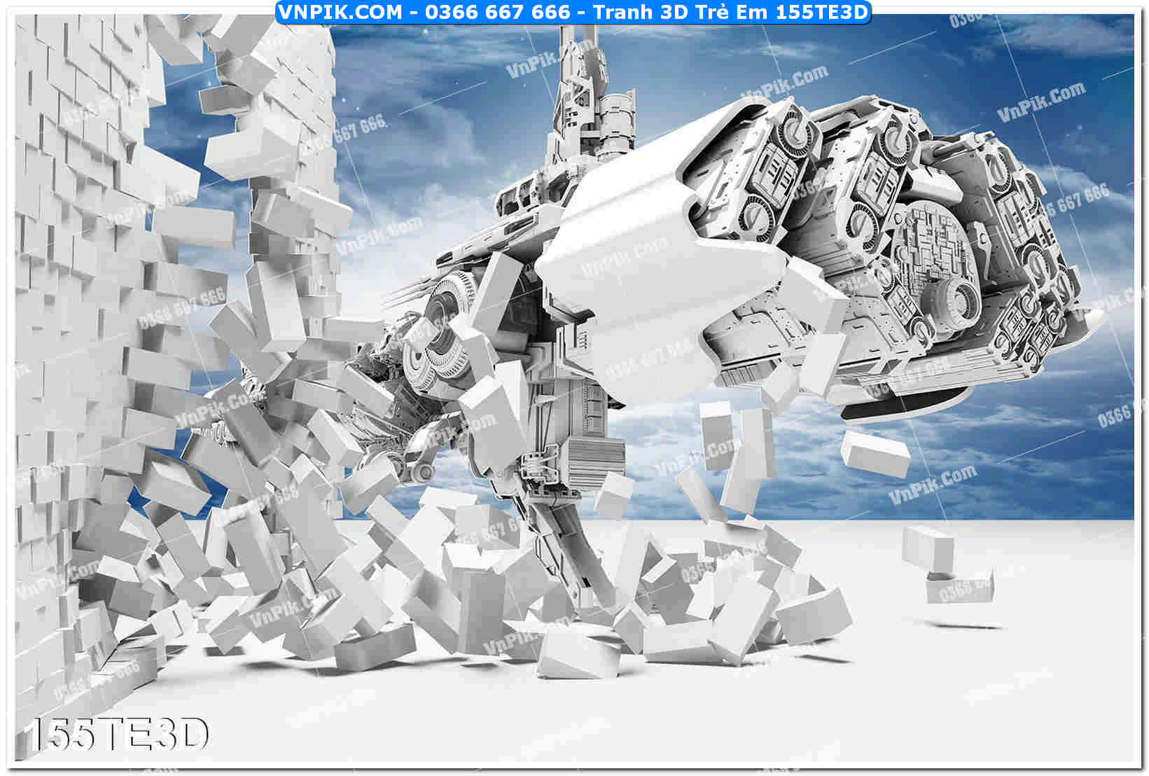 Tranh 3D Trẻ Em 155TE3D