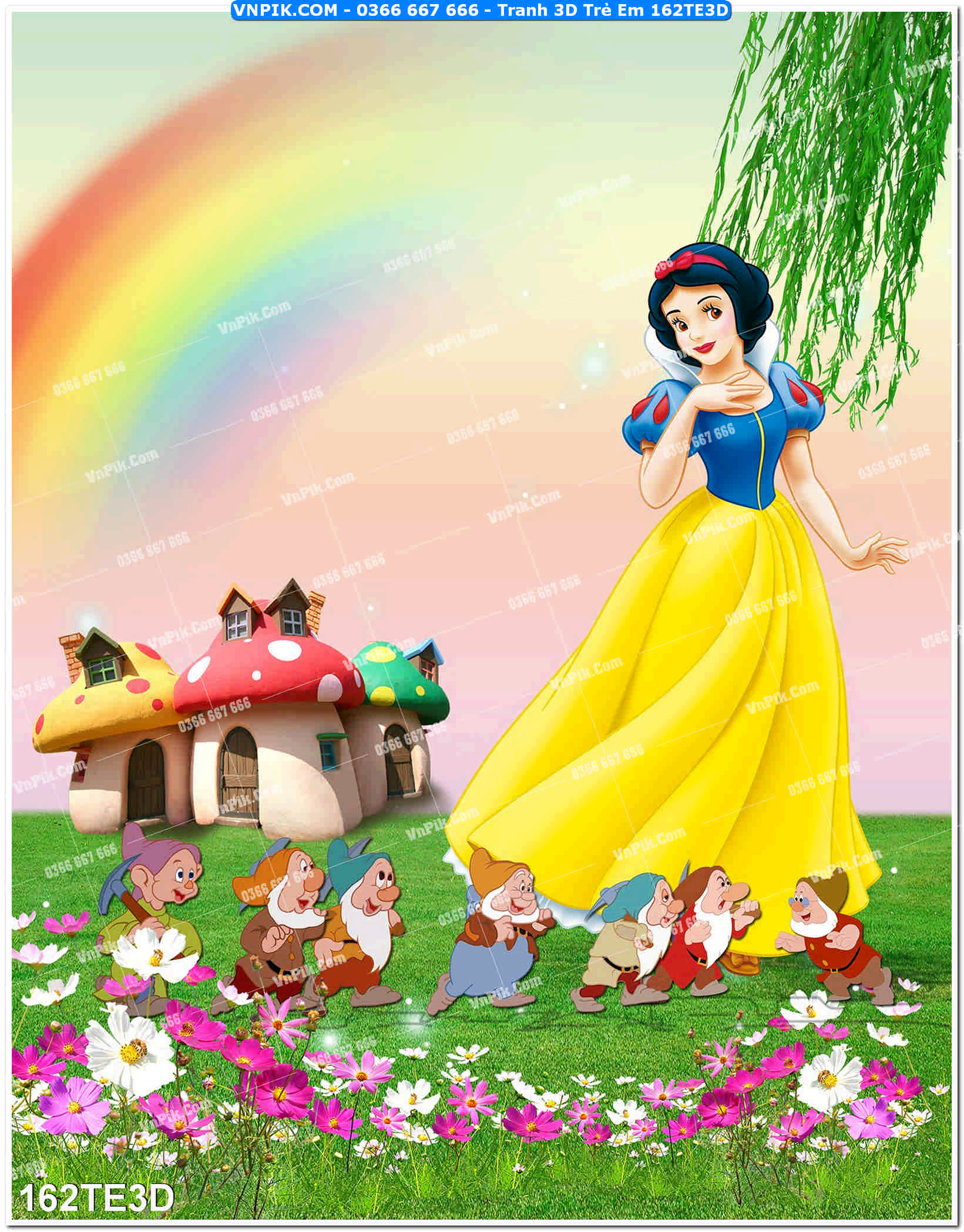 Tranh 3D Trẻ Em 162TE3D