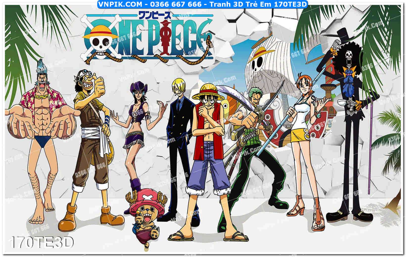 Tranh 3D Trẻ Em 170TE3D