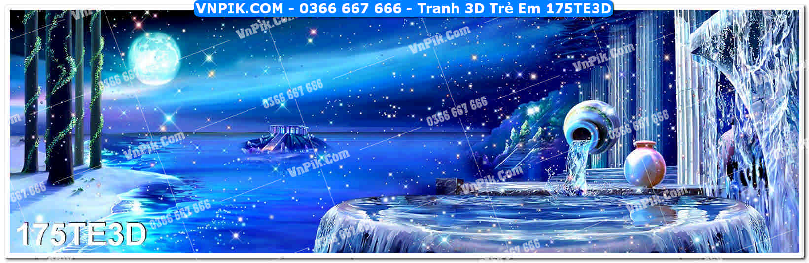 Tranh 3D Trẻ Em 175TE3D