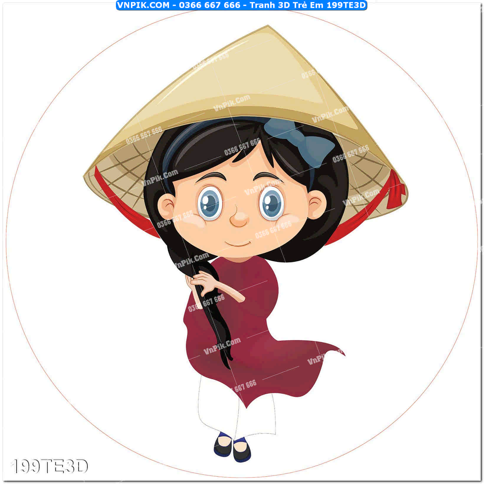 Tranh 3D Trẻ Em 199TE3D