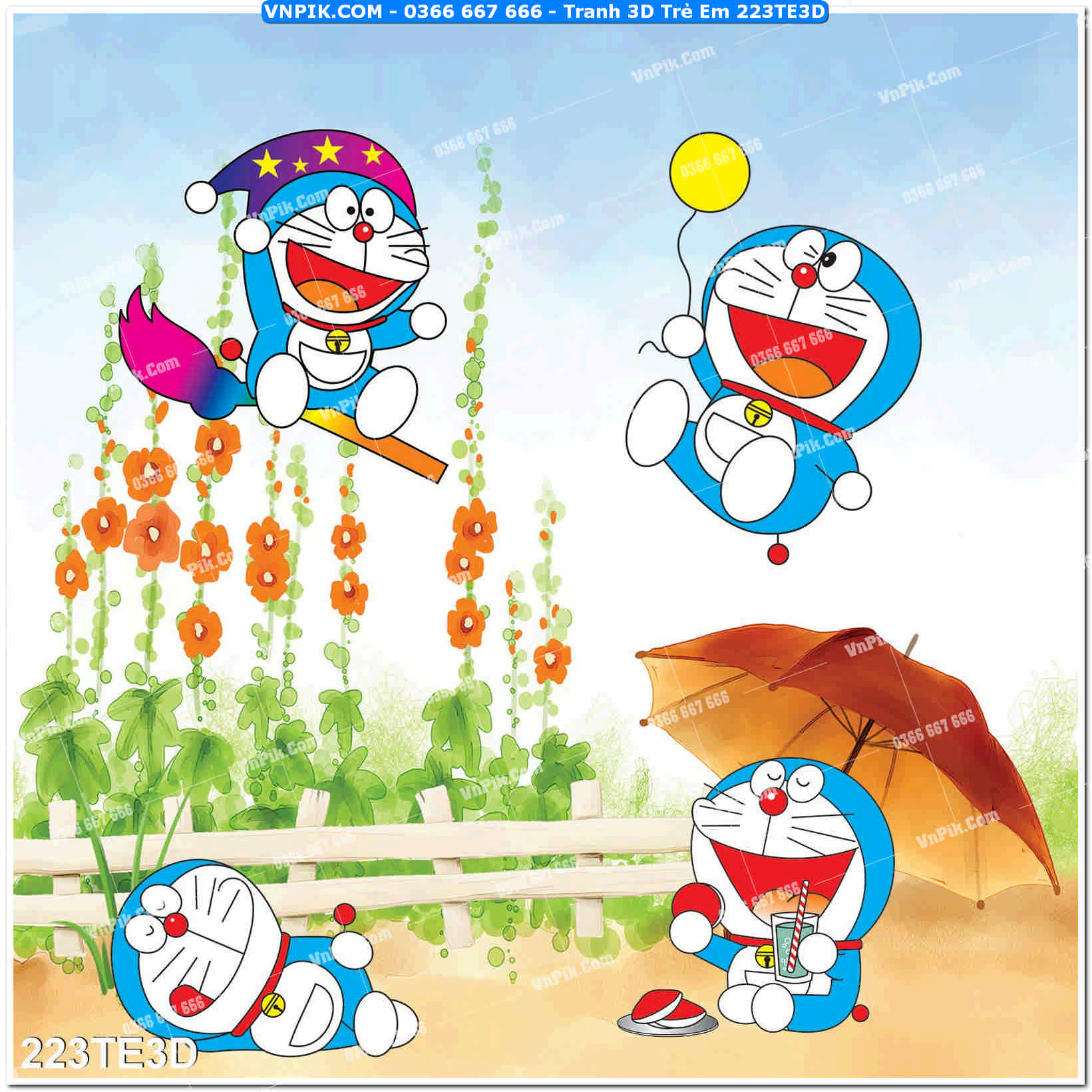 Tranh 3D Trẻ Em 223TE3D