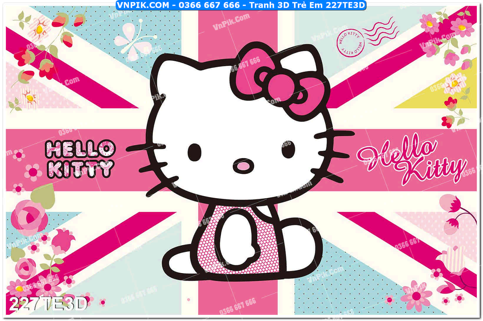 Tranh 3D Trẻ Em 227TE3D