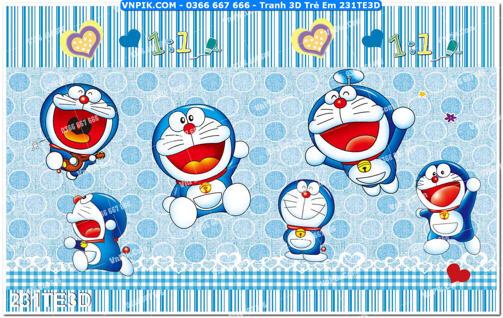 Tranh 3D Trẻ Em 231TE3D