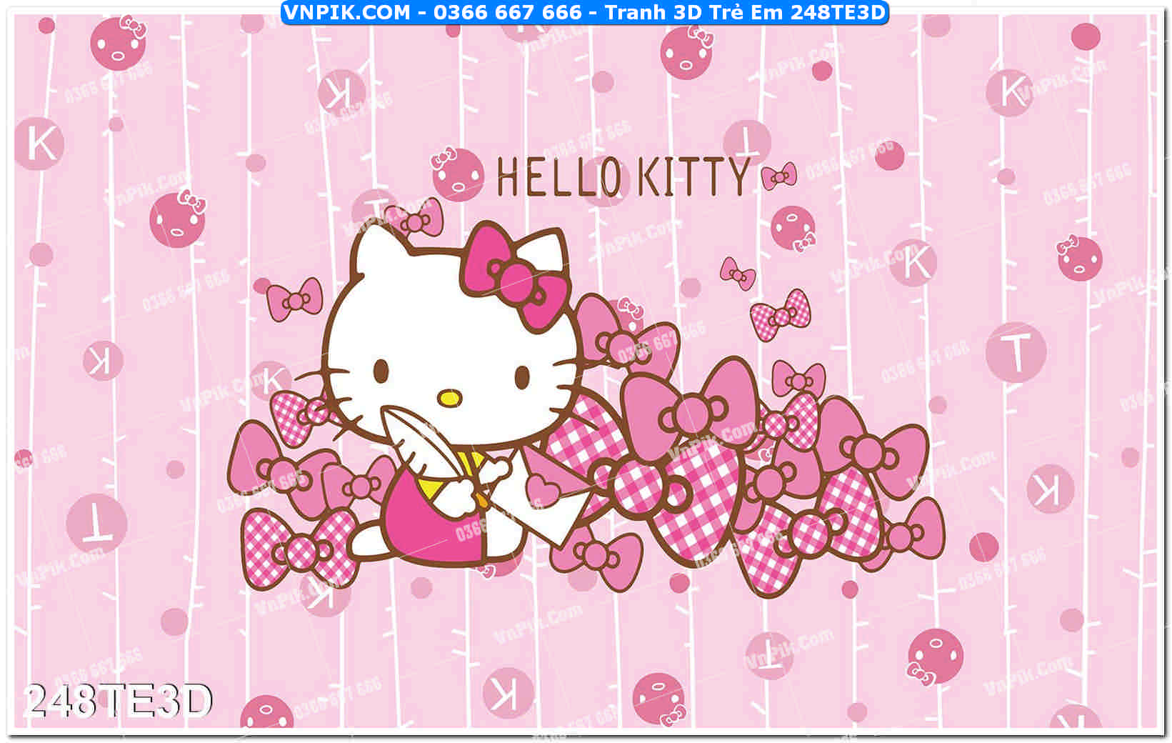 Tranh 3D Trẻ Em 248TE3D