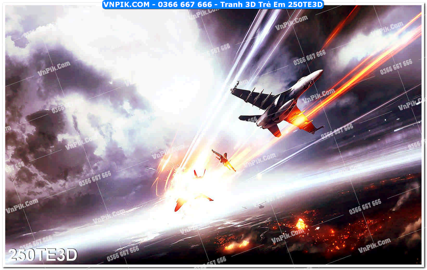 Tranh 3D Trẻ Em 250TE3D