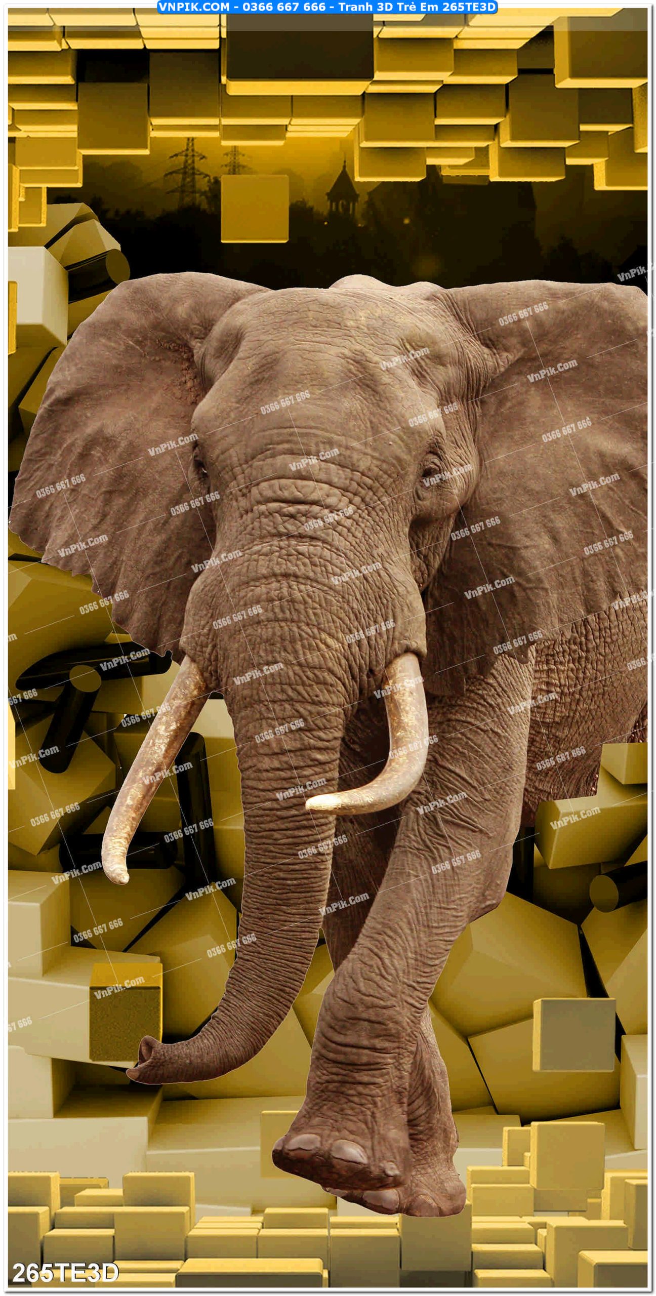 Tranh 3D Trẻ Em 265TE3D