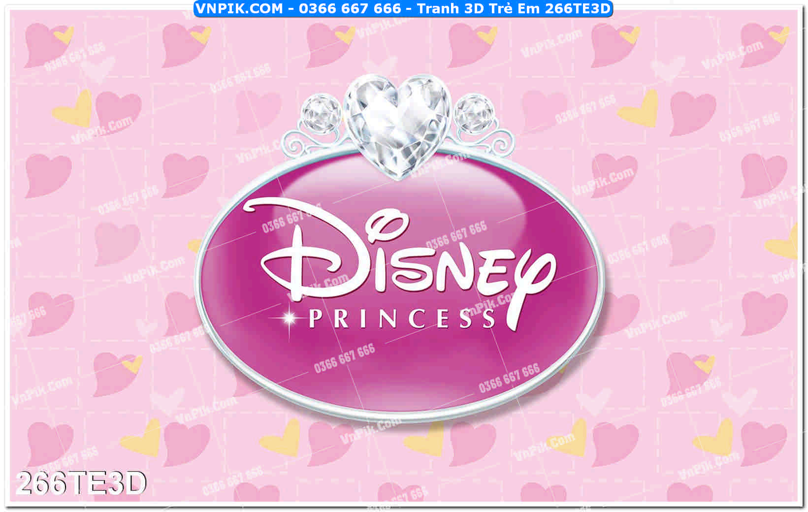 Tranh 3D Trẻ Em 266TE3D