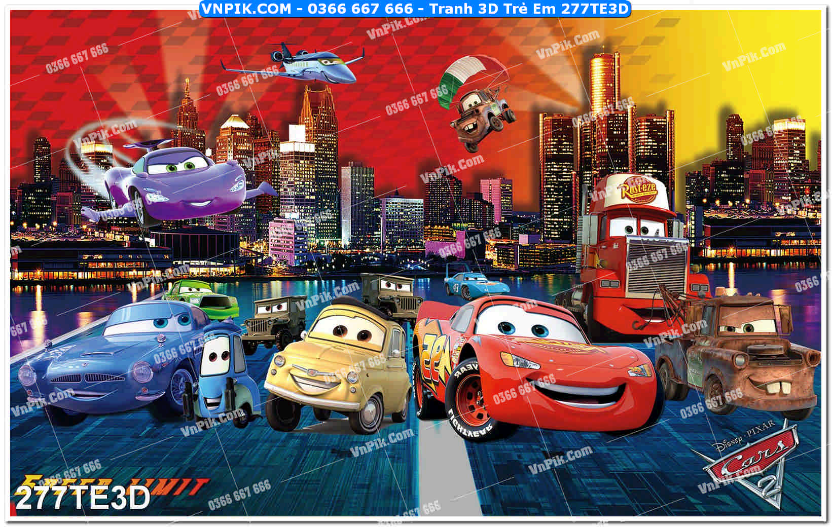 Tranh 3D Trẻ Em 277TE3D