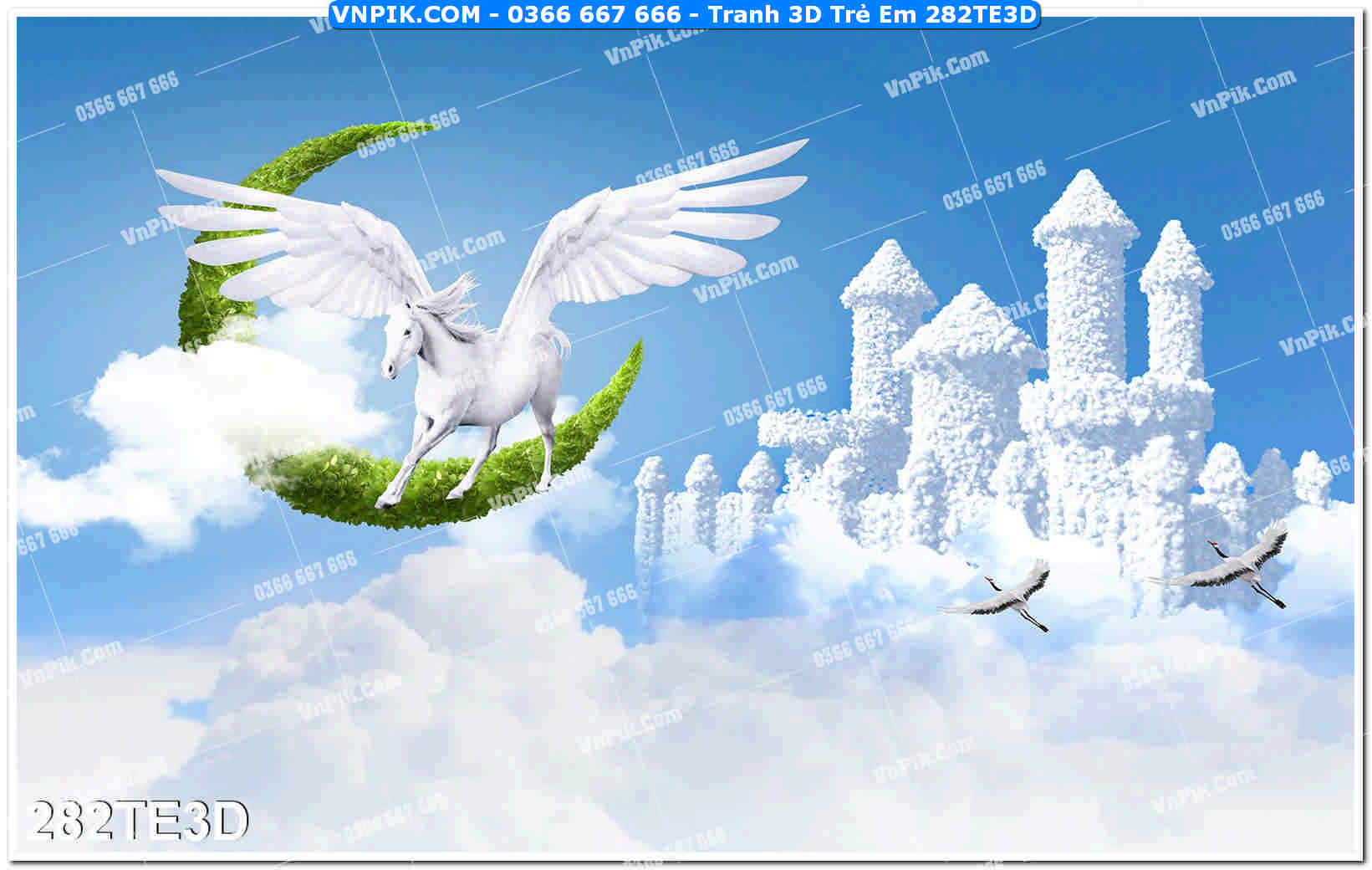 Tranh 3D Trẻ Em 282TE3D