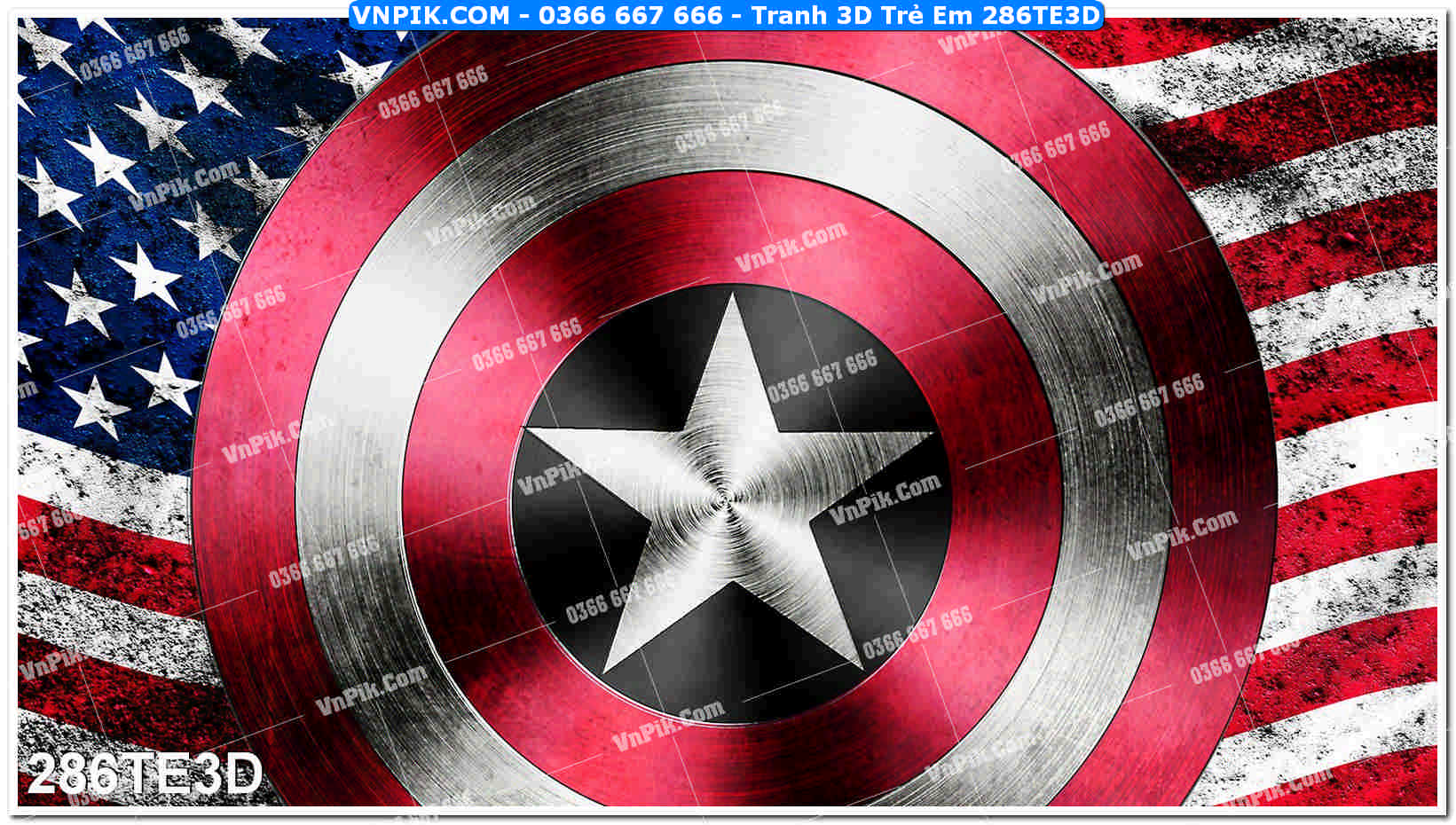 Tranh 3D Trẻ Em 286TE3D