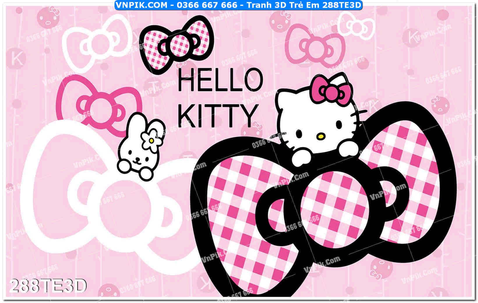 Tranh 3D Trẻ Em 288TE3D