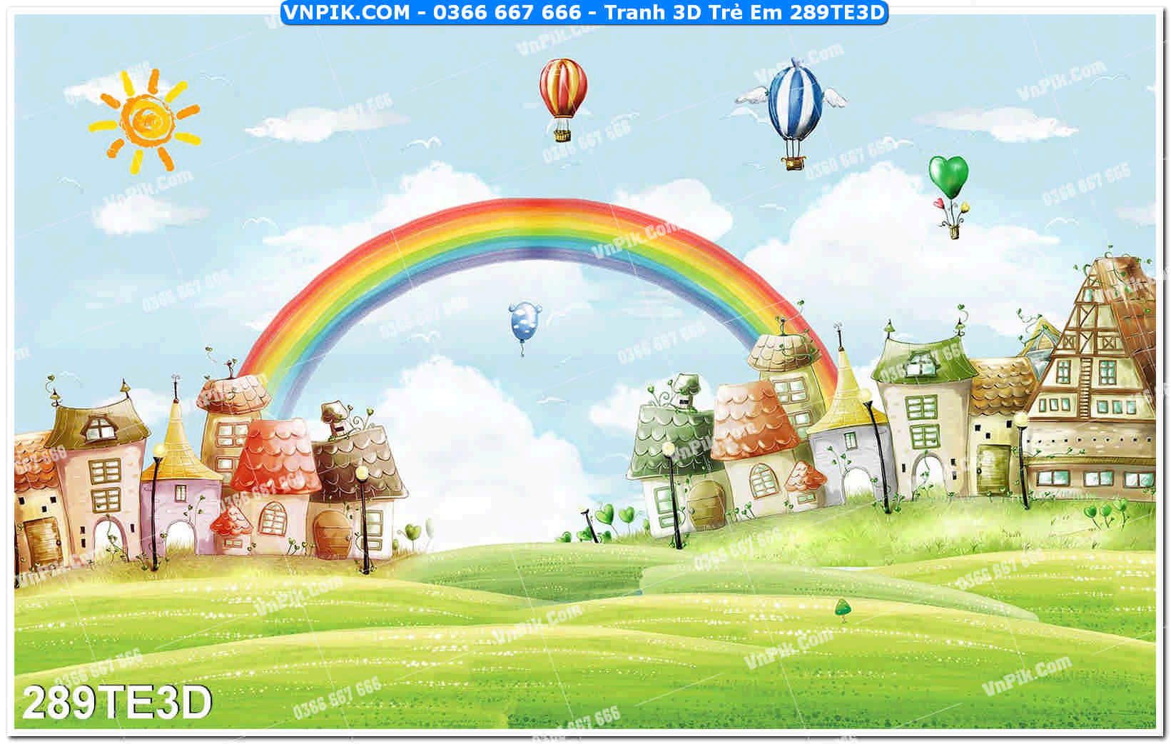 Tranh 3D Trẻ Em 289TE3D