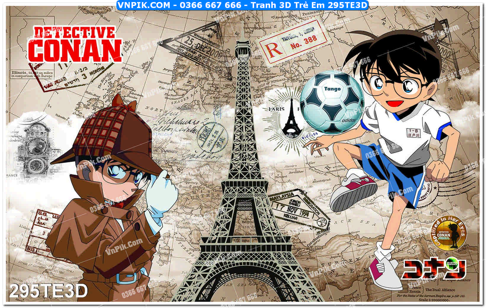 Tranh 3D Trẻ Em 295TE3D