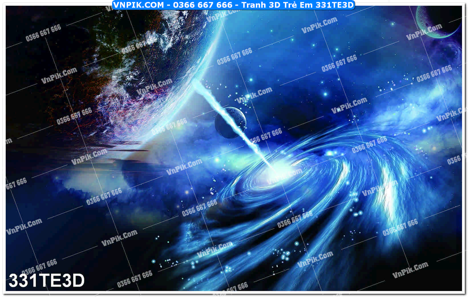 Tranh 3D Trẻ Em 331TE3D