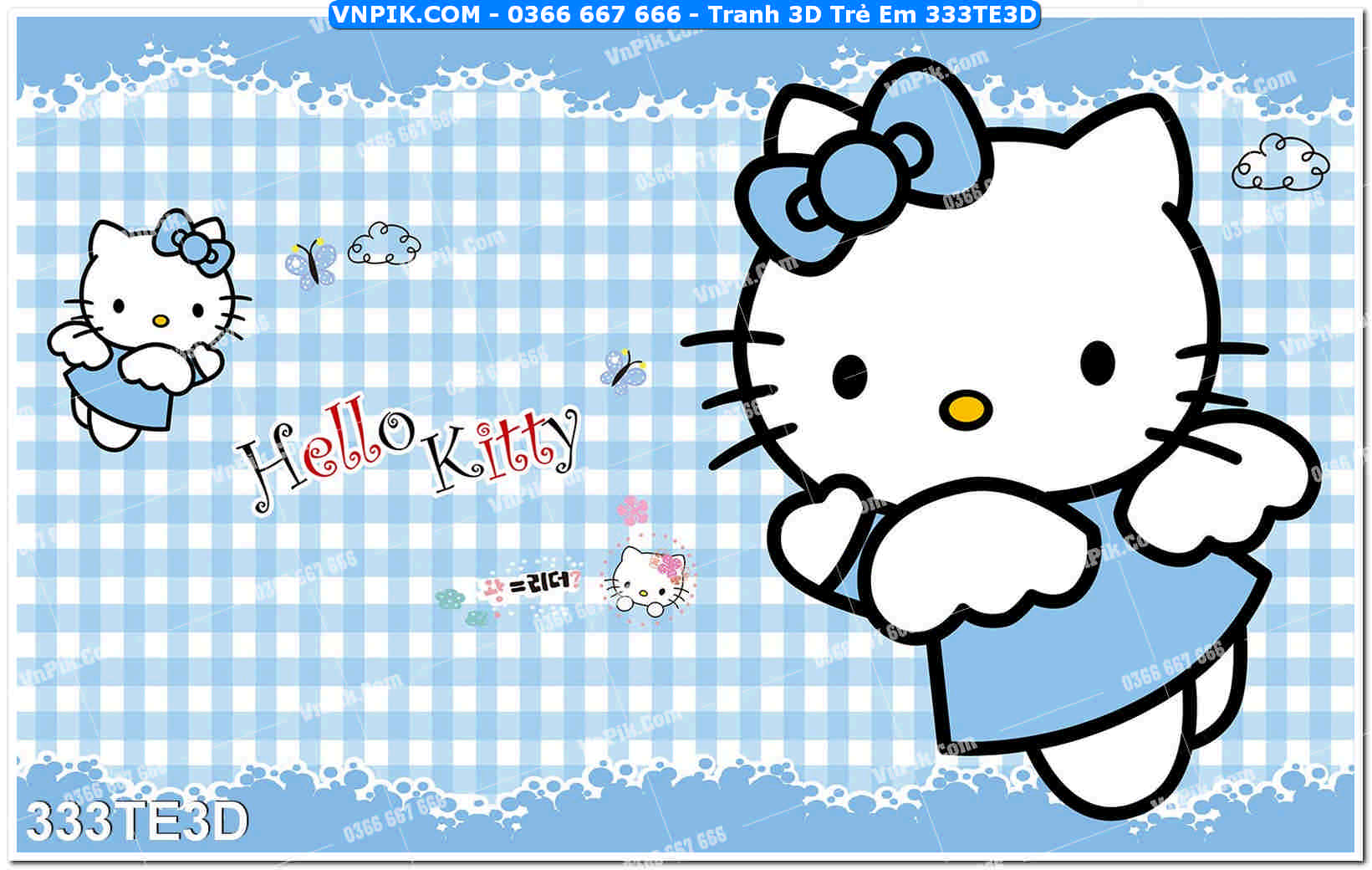 Tranh 3D Trẻ Em 333TE3D