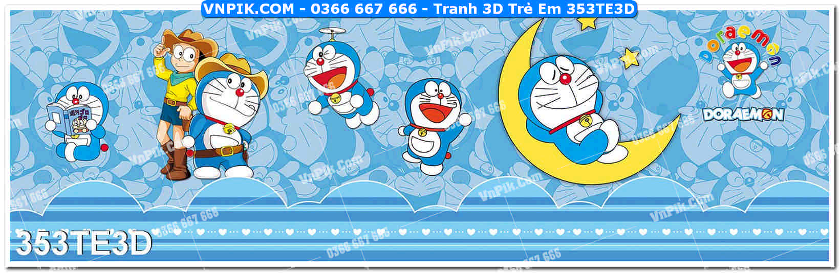 Tranh 3D Trẻ Em 353TE3D