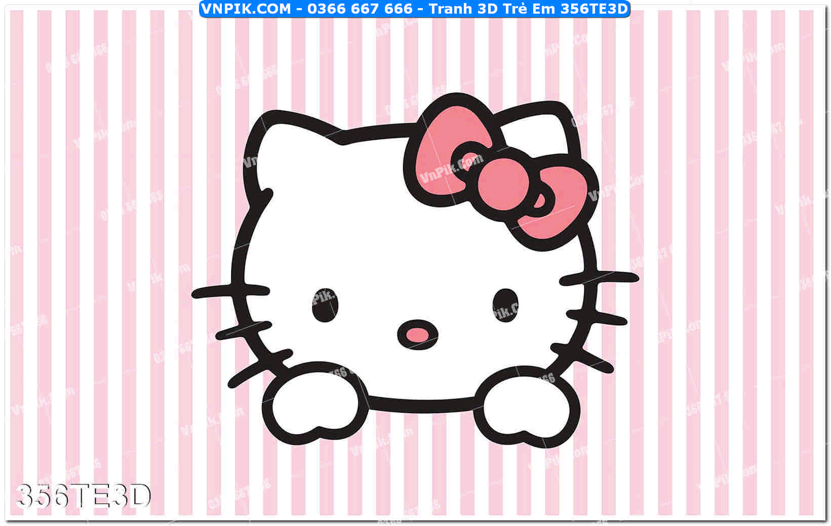 Tranh 3D Trẻ Em 356TE3D