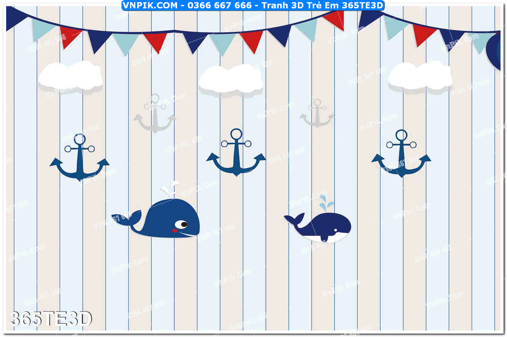 Tranh 3D Trẻ Em 365TE3D