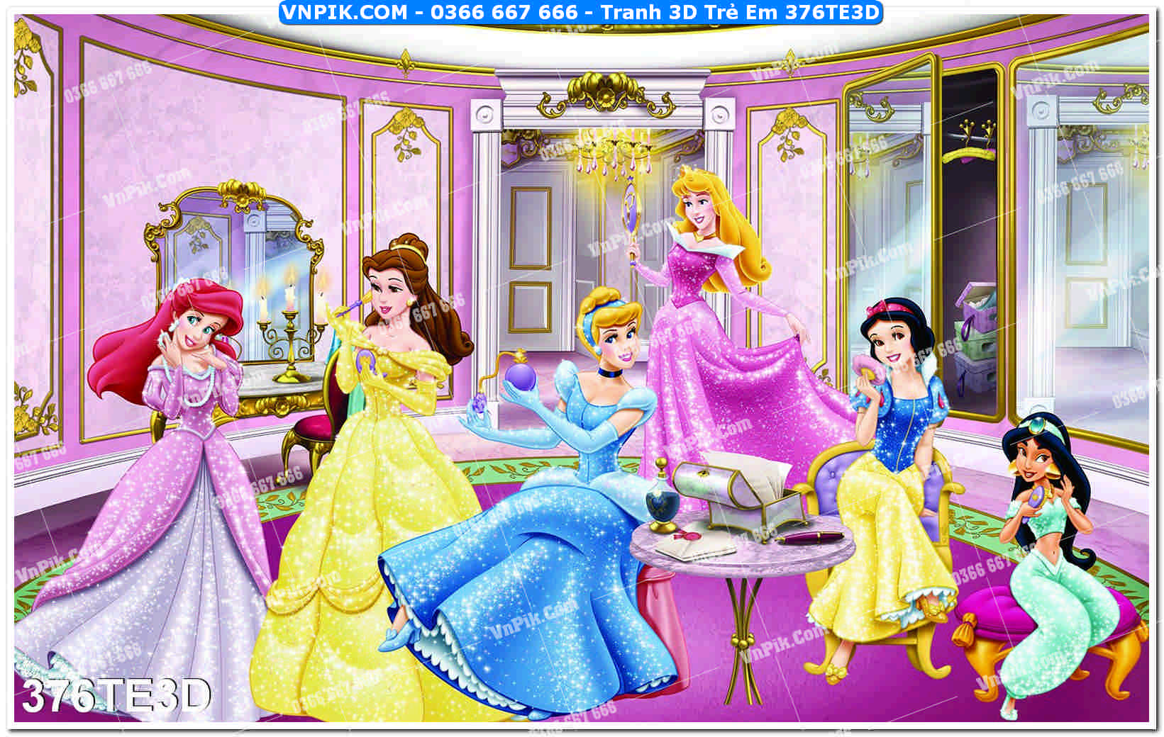 Tranh 3D Trẻ Em 376TE3D